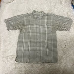 Patagonia mens sz m short sleeve button front shirt